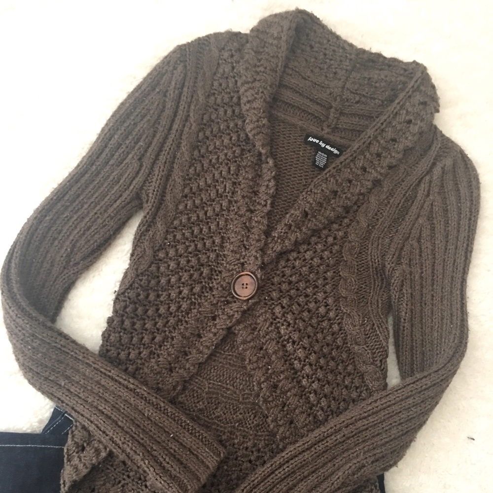 Cute Chocolate/Brown Sweater, Medium